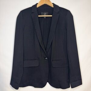 J. Crew 365 Women's Single Breasted Black Blazer Suit Jacket Size 4 Layering
